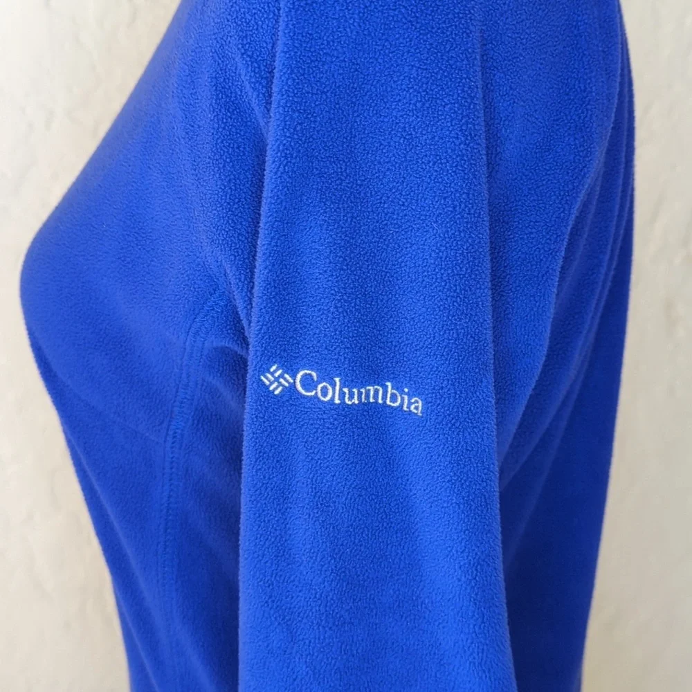 Columbia Sportswear Clematis Blue Glacier 1/2 Zip Fleece Pullover Size Small - Picture 6 of 10
